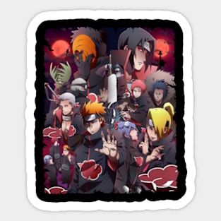 AKATSUKI MERCH VTG Sticker